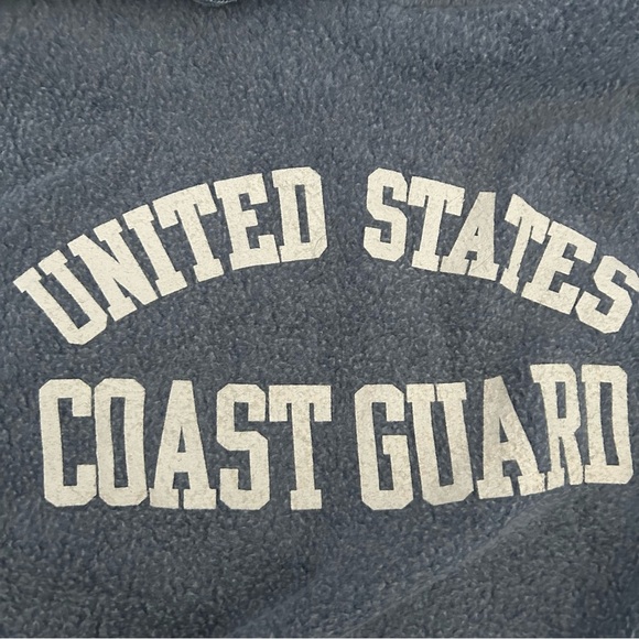United State Coast Guard Blue Grey Hoodie Size Small - Picture 2 of 4